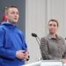 Danish PM Mette Frederiksen and Greenlandic PM Jens-Frederik Nielsen speaking at Sciences Po in Paris