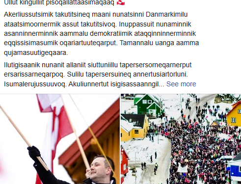 Greenland’s PM: “We Will Not Be Intimidated”