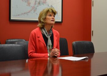 Archive photo of US Senator Lisa Murkowski of Alaska during a meeting on Arctic policy and Greenlandic affairs